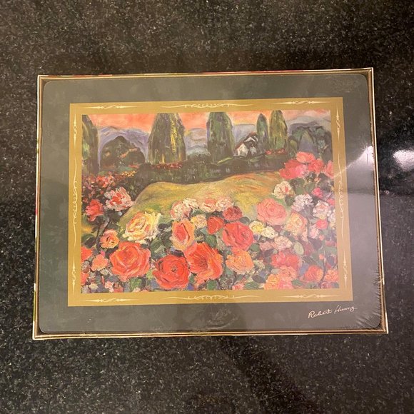 Rose House Placemat Set - Picture 1 of 5